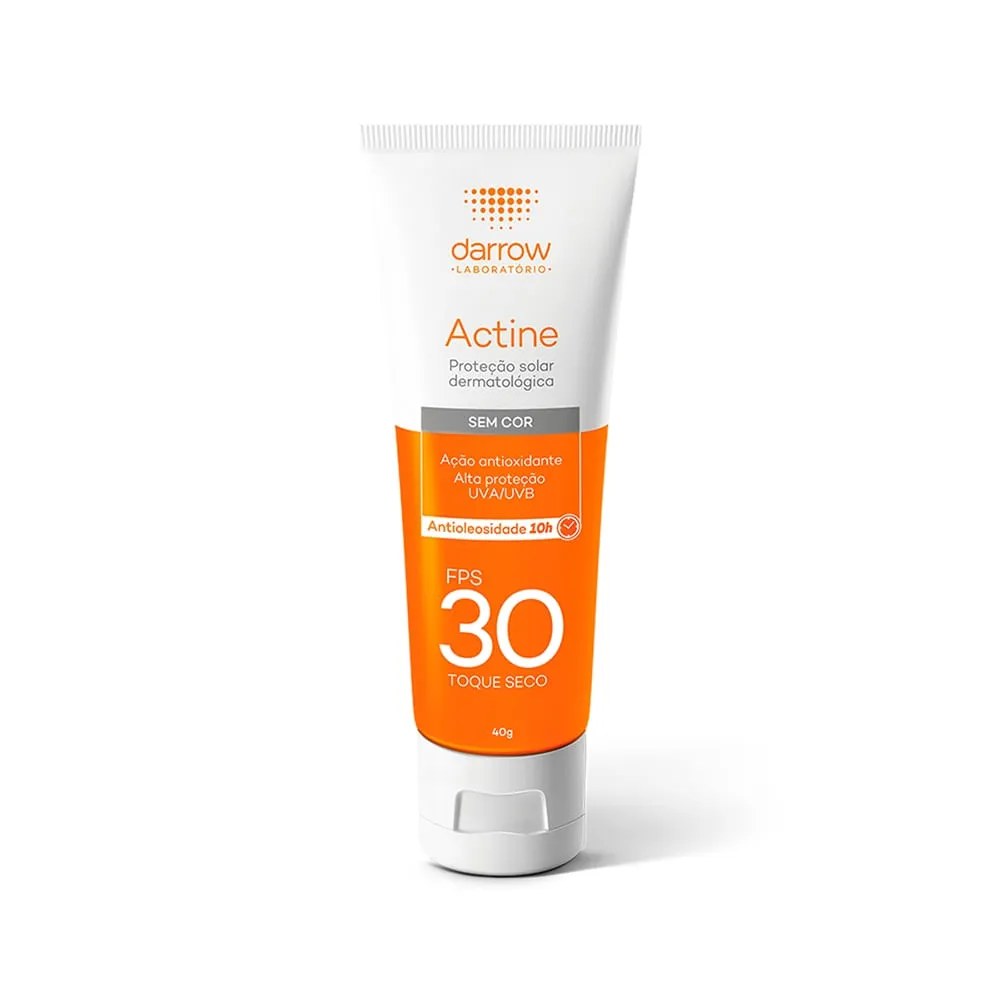 Actine Protetor Solar Antioleosidade Fps30 40g — foto do produto em fundo branco
