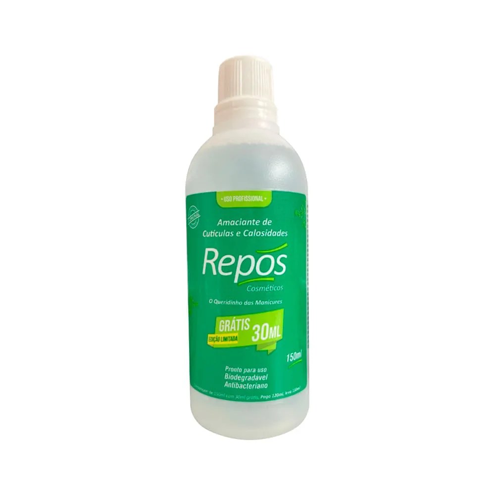 Amaciante Cuticulas/calosidade Repos 150ml — foto do produto em fundo branco