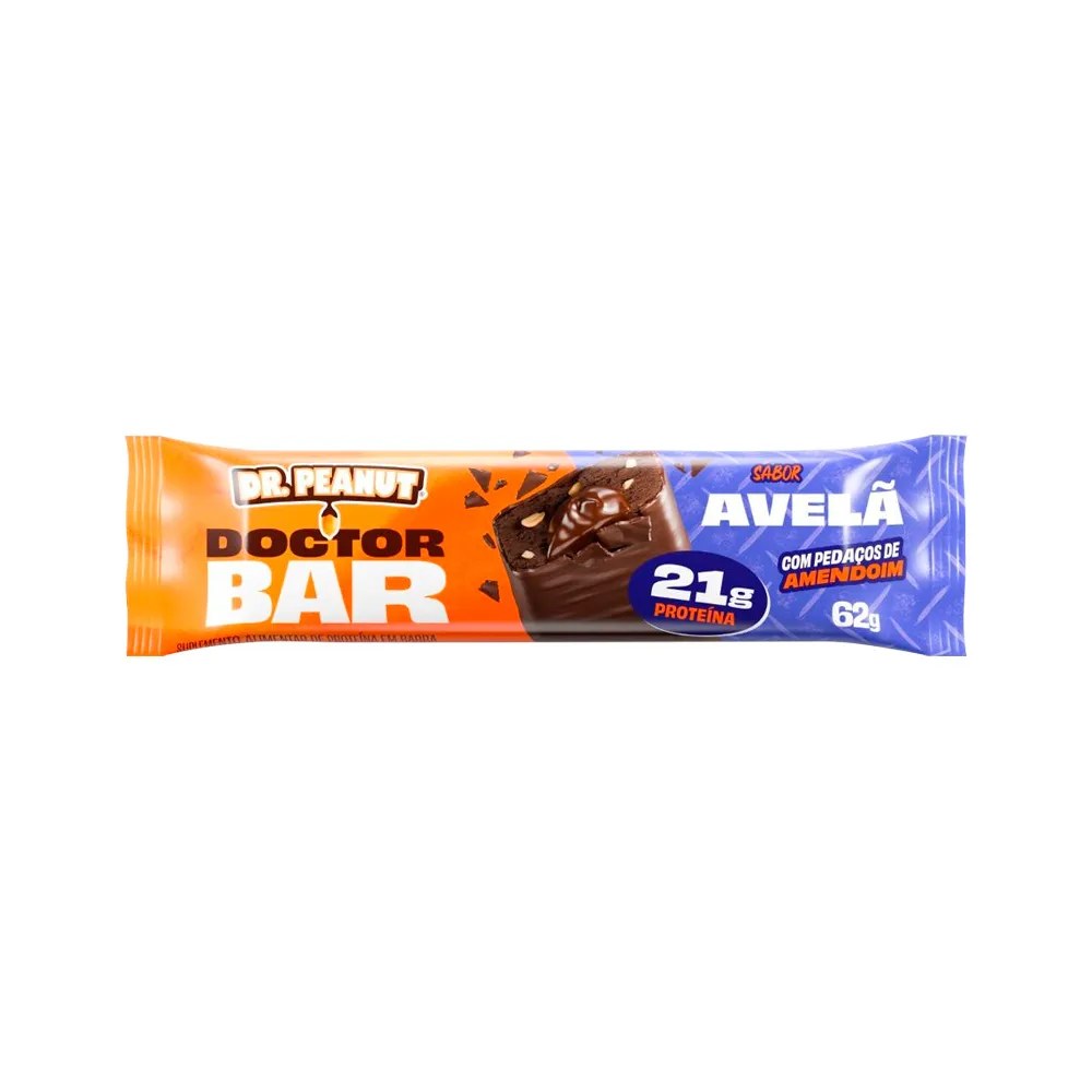 Barra De Proteina Dr.peanut Doctor Bar Avela 62gr
