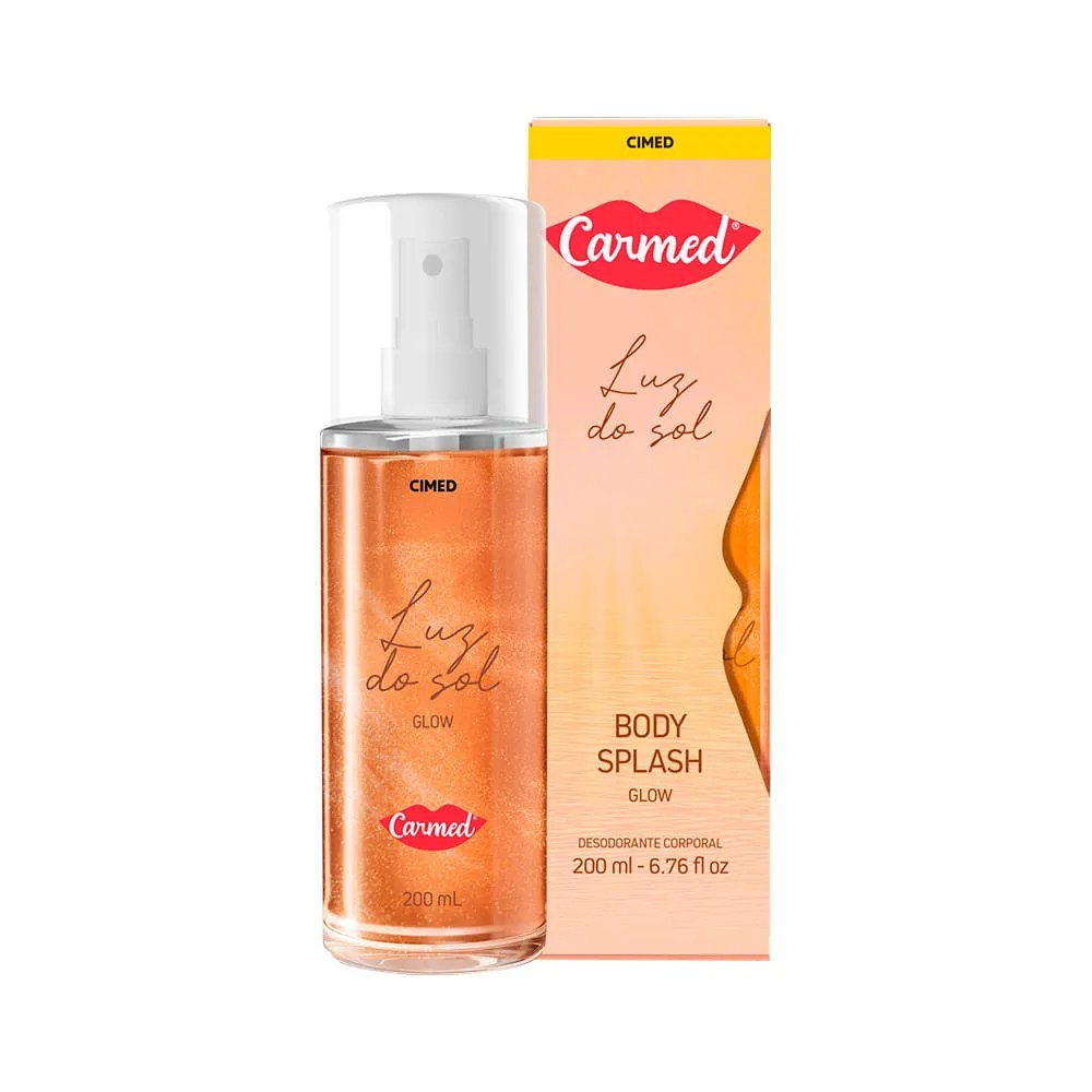 Body Splash Carmed Luz Do Sol Glow 200ml