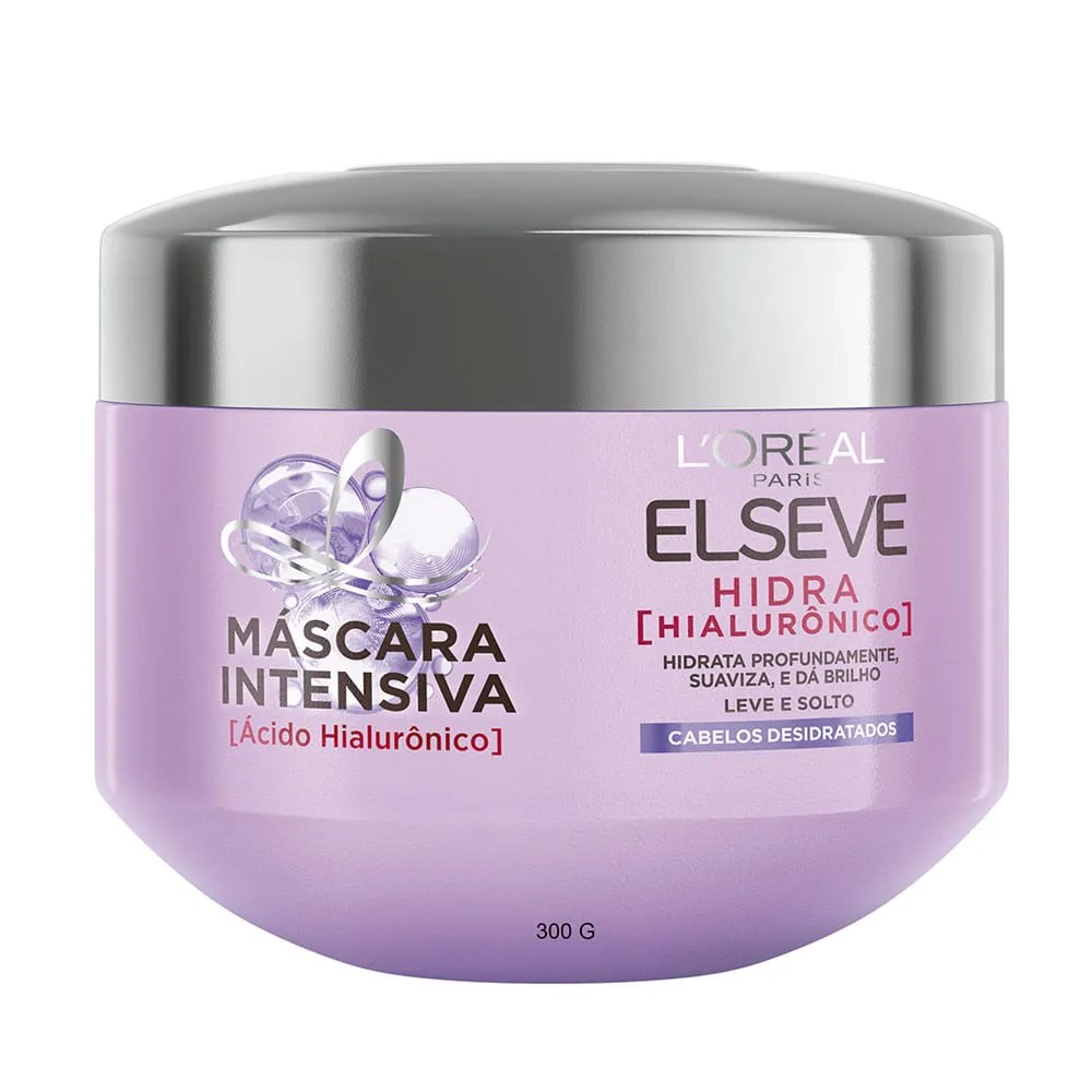 Creme Elseve Tratamento 300gr Hidra Hialuronico — foto do produto em fundo branco