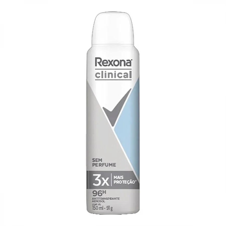 Desodorante Feminino Rexona Clinical Sem Perfume 150ml