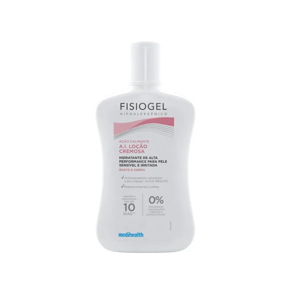 Fisiogel Ação Calmante A.i. Loção Cremosa 100ml — foto do produto em fundo branco