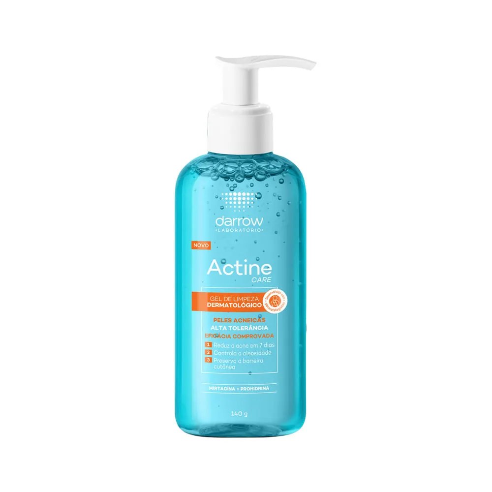 Gel De Limpeza Actine Care Pele Oleosa E Acneica 140gr — foto do produto em fundo branco
