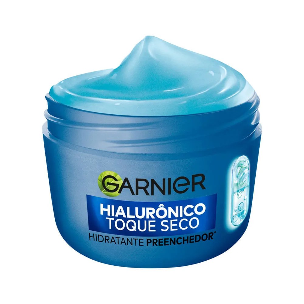 Hidratante Garnier Hialuronico Toque Seco 85gr — foto do produto em fundo branco