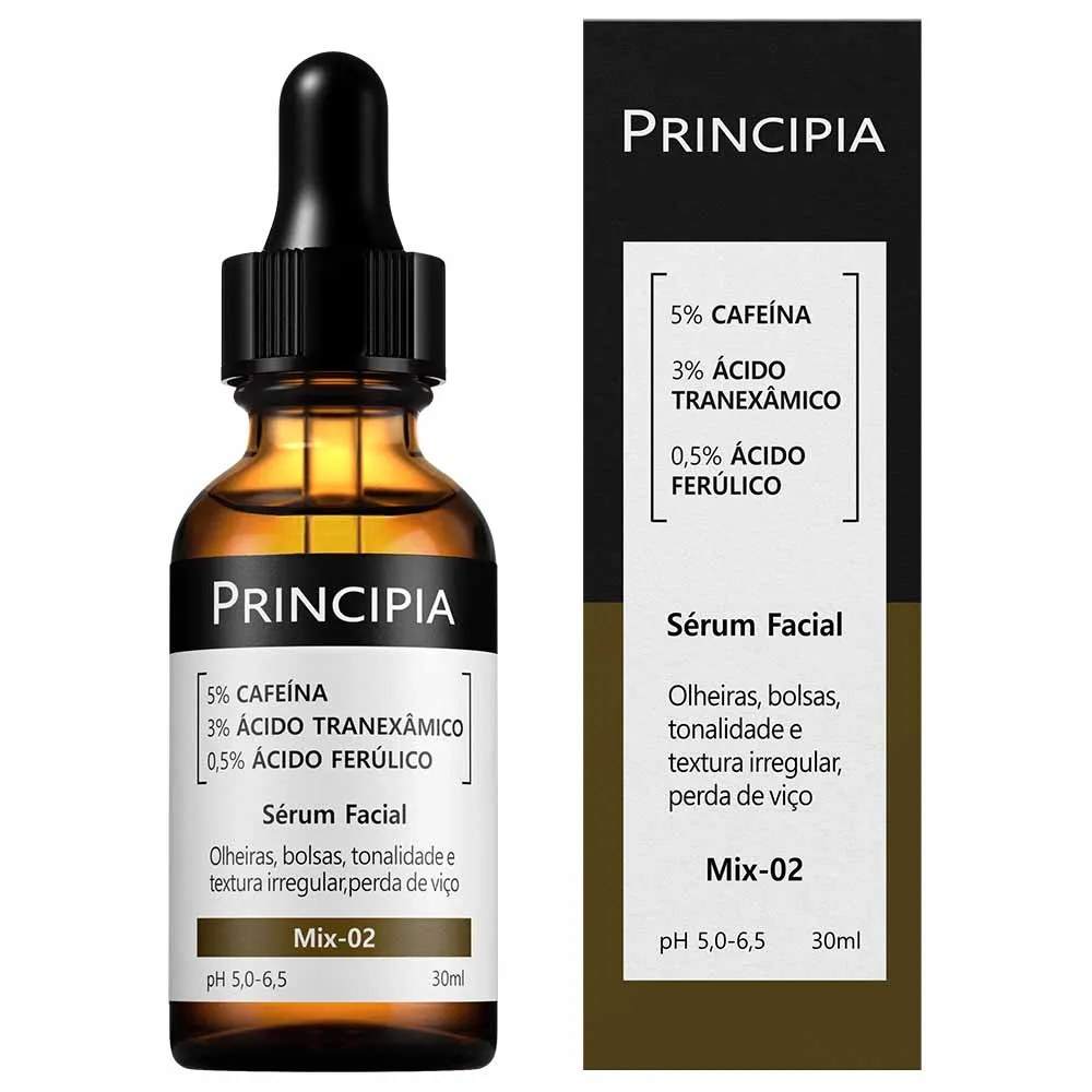 Serum Facial Anti-idade Principia Mix-02 30ml — foto do produto em fundo branco