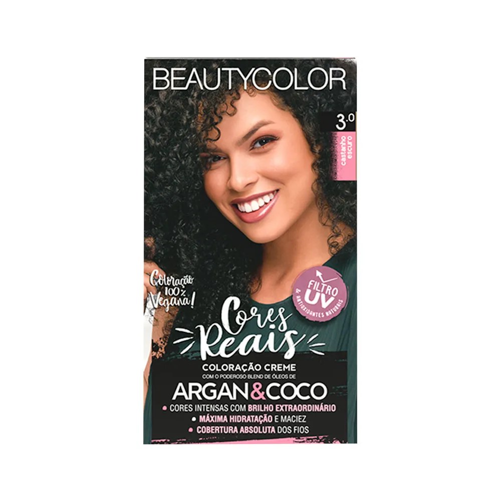 Tinta Beautycolor 3.0 Cor Castanho Escuro